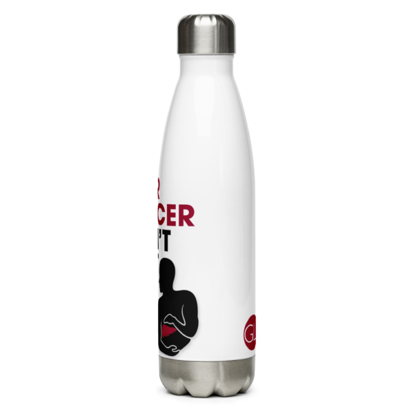 Stainless Steel Water Bottle White 17oz Front 633d8993418c0.png