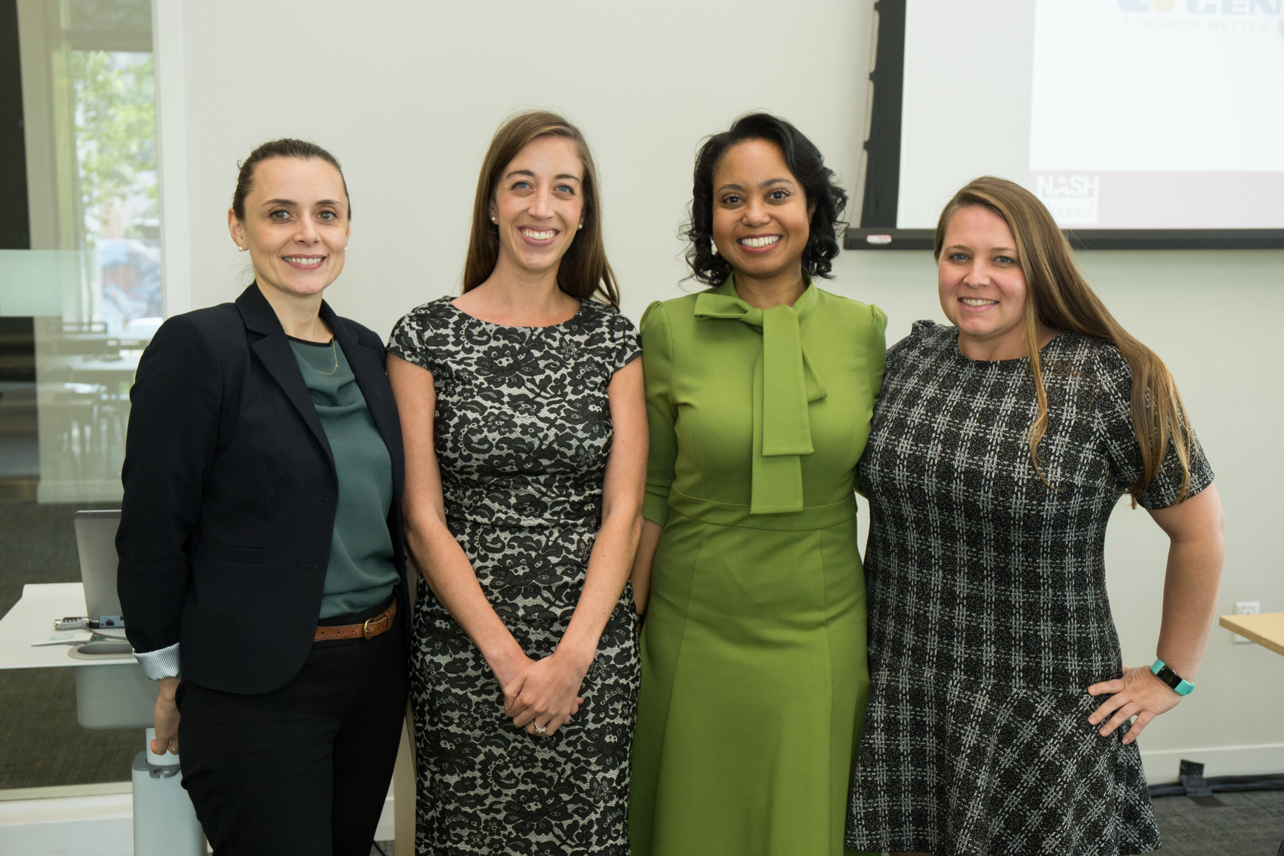 Pascaline Clerc, PhD, NASH Education Program, Katherine Greene, MPH, Liver Forum, Donna Cryer, JD, Global Liver Institute, Elizabeth Clearfield, MHS, Center for Medical Technology Policy