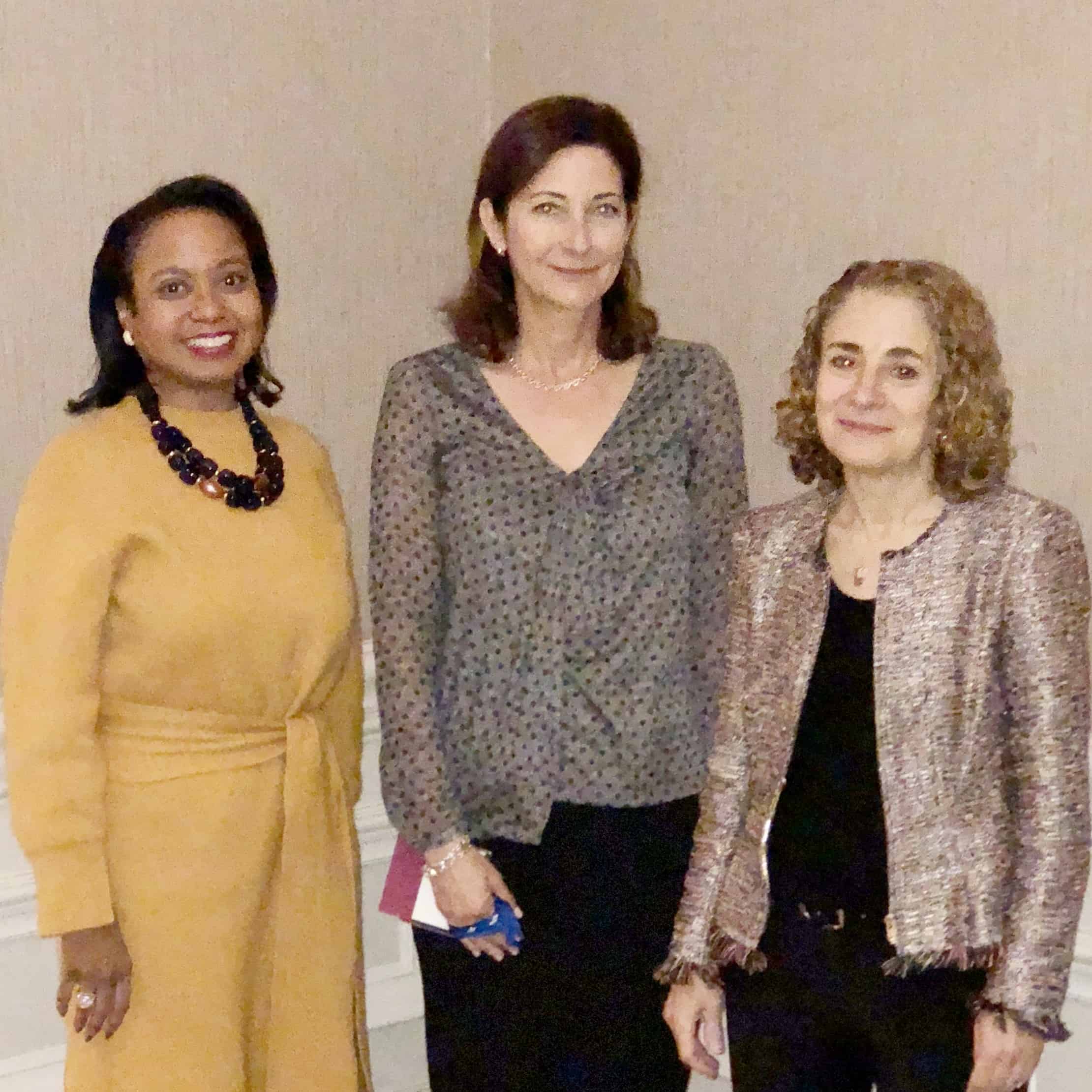 GLI CEO Donna Cryer with fellow panelists Elisabeth Rosenthal, Editor-in Chief of Kaiser Health News, and Amy Tendrich, Founder/Editor-in-Chief of DiabetesMine