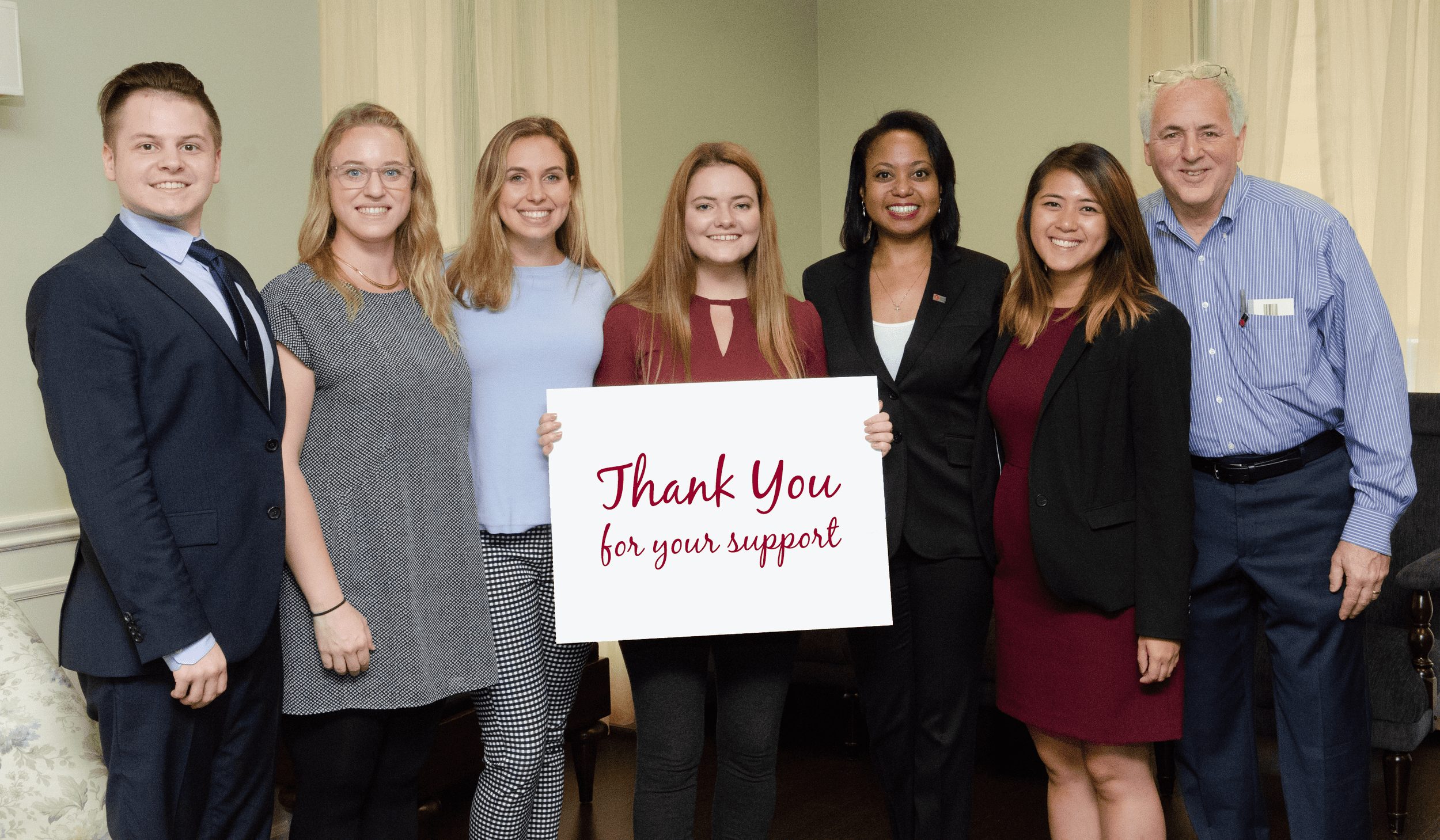 The GLI team: (L to R) Jonathan Faure, Carrie Gelula, Claire Ubersax, Jen DelGrande, Donna Cryer, Jeniece Montellano, and Richard Gelula, and interns (not pictured) Evan Gross, Emily Vena, Kristin Su, and Gaurav Pathak