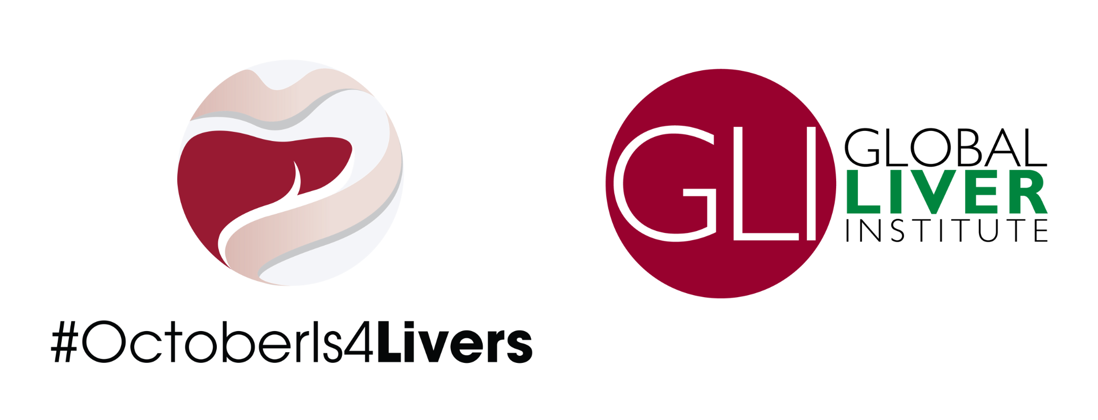 GLI and OctoberIs4Livers Logos