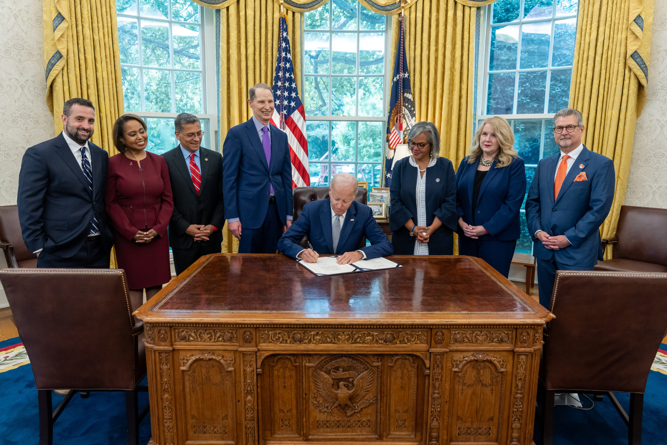 President Biden for Signing the Securing the U.S. Organ Procurement and Transplantation Network Act