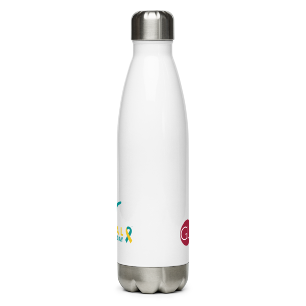 Stainless Steel Water Bottle White 17 Oz Back 66032bf4694a2.png